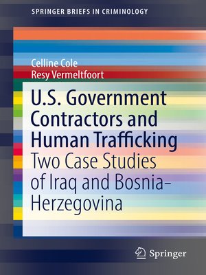 cover image of U.S. Government Contractors and Human Trafficking